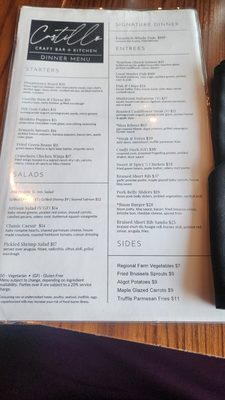 Menu photo 5 Castillo Craft Bar + Kitchen St. Augustine, FL