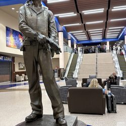 Sioux Falls Regional Airport - FSD - Sioux Falls SD. Airport at 4:30am.
