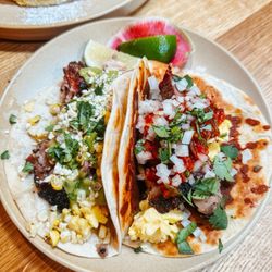 Ocotillo - Tacos - smoked brisket and pork shoulder