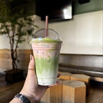 Stray Dog - Strawberry cloud matcha - Coffee & Tea Near Me - San Francisco, California
