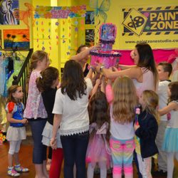 Paint Zone Art Studio - Disco Party for kids