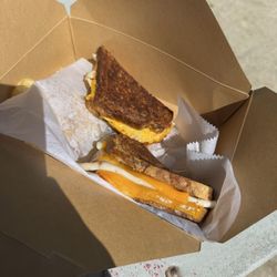 The Grilled Cheese Shack - Cheddar Turkey on Rye