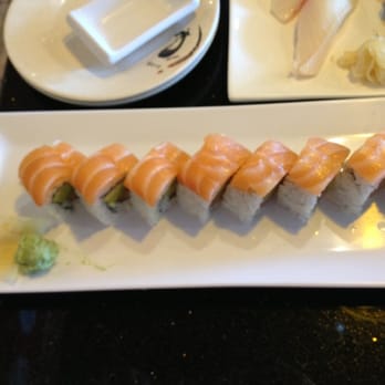 Maneki Sushi - Double salmon - Japanese Near Me - Union City, California Maneki Sushi - Double salmon - Japanese Near Me - Union City, California