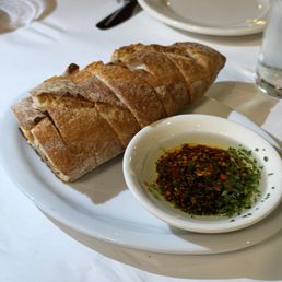 bread and dipping oil