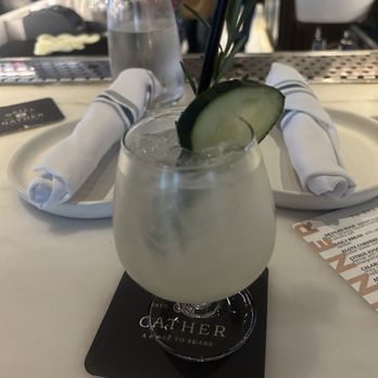 Daily Gather - Botanist cocktail - Breakfast & Brunch Near Me - Houston, Texas