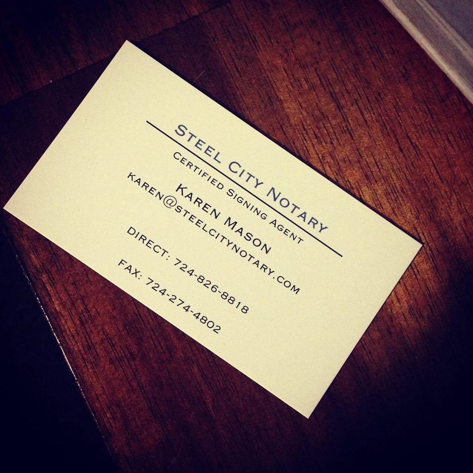 STEEL CITY NOTARY & CERTIFIED SIGNING AGENT Updated August 2024