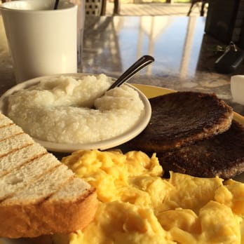 Sand On the Beach - Breakfast Special: Eggs, Grits, Sausage, Toast and Coffee $9 - American Near Me - Melbourne Beach, Florida Sand On the Beach - Breakfast Special: Eggs, Grits, Sausage, Toast and Coffee $9 - American Near Me - Melbourne Beach, Florida