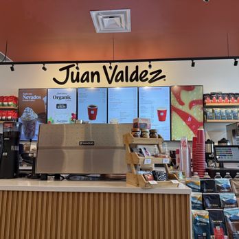 Juan Valdez Cafe - Large, clear menu and clean counter - Coffee & Tea Near Me - Orlando, Florida Juan Valdez Cafe - Large, clear menu and clean counter - Coffee & Tea Near Me - Orlando, Florida