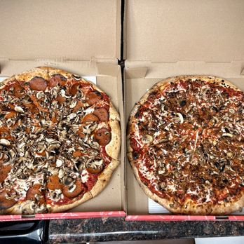 Delish Pizza - Vegan pepperoni and sausage and cheese pizza, so good! (instagram: jax.vegan.eats) - Pizza Near Me - Gold River, California