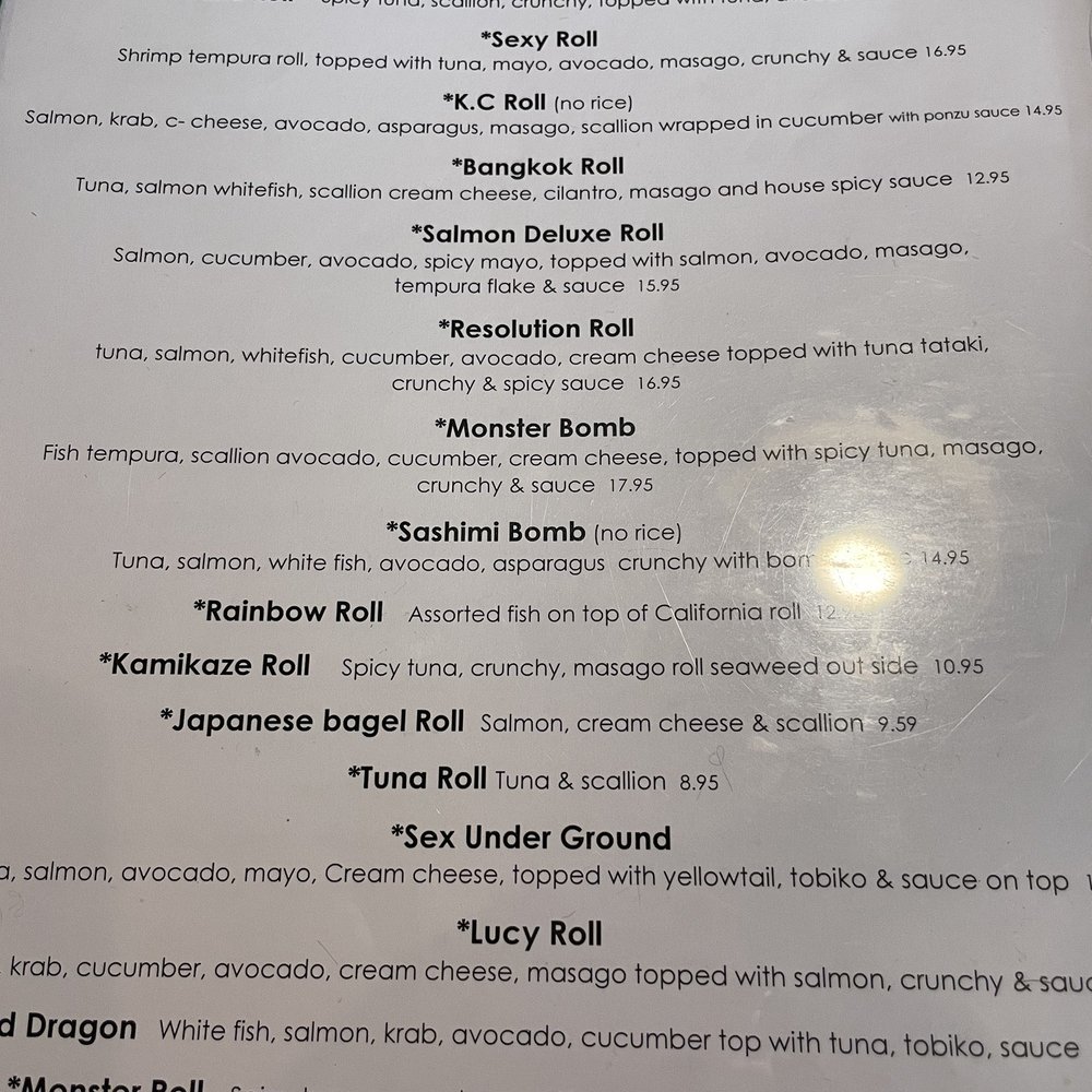 Sam's Sushi - Menu - Sushi Bars Near Me - Pinellas Park, Florida Sam's Sushi - Menu - Sushi Bars Near Me - Pinellas Park, Florida