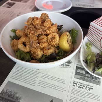 Desposito’s Seafood Restaurant - Hot Honey Fried Calamari - Seafood Near Me - Thunderbolt, Georgia