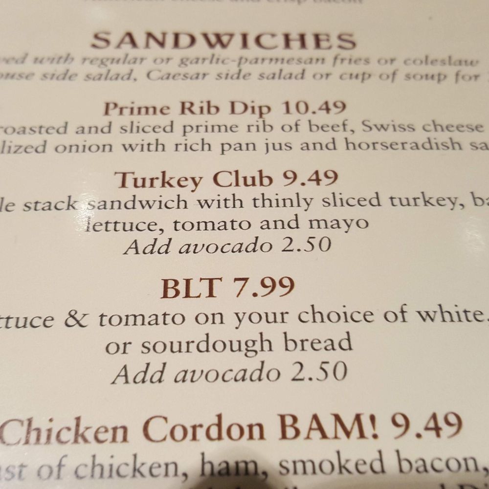 Brass Fork - menu excerpt - Cafes Near Me - Henderson, Nevada Brass Fork - menu excerpt - Cafes Near Me - Henderson, Nevada