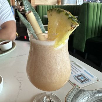 Anthem - Banana Daiquiri with Screwball (peanut butter) Whiskey - American Near Me - Austin, Texas Anthem - Banana Daiquiri with Screwball (peanut butter) Whiskey - American Near Me - Austin, Texas