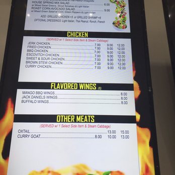 Mingles Express Grill - Menu - Caribbean Near Me - Bronx, New York