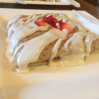 Nu Crepes - This was my favorite and fresh! This the the strAwberry cheesecake one - Creperies Near Me - Elmhurst, Illinois Nu Crepes - This was my favorite and fresh! This the the strAwberry cheesecake one - Creperies Near Me - Elmhurst, Illinois