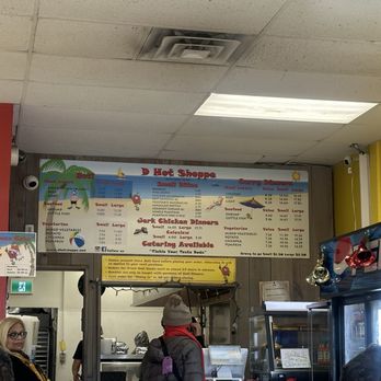 D Hot Shoppe - Inside - Caribbean Near Me - Burlington, Ontario