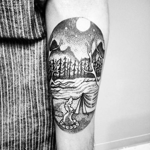 Tin Drum Tattoo Studio Logo