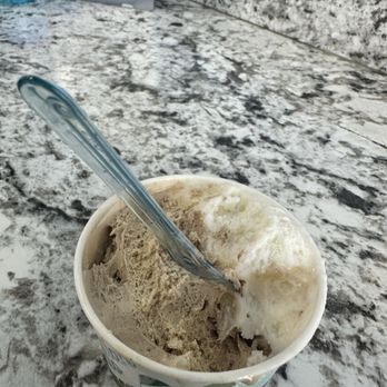 Gelati Di Roma - Half tiramisu and half coconut - Coffee & Tea Near Me - Cocoa Beach, Florida