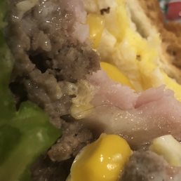 a close up of a sandwich