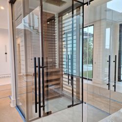 Glass portions