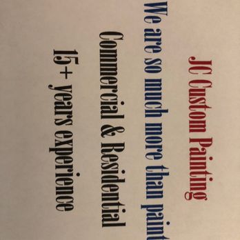 JC Custom Painting - JC Custom Painting Logo - Painters Near Me - Monroe, North Carolina JC Custom Painting - JC Custom Painting Logo - Painters Near Me - Monroe, North Carolina