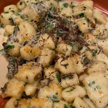 Bruno - Truffle mushroom Gnocchi - Seafood Near Me - Richmond, British Columbia Bruno - Truffle mushroom Gnocchi - Seafood Near Me - Richmond, British Columbia