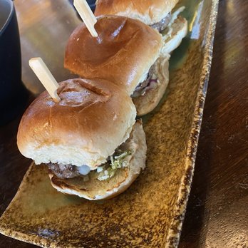 The Crouching Lion - Wagyu Sliders - Beer Bar Near Me - Kaaawa, Hawaii The Crouching Lion - Wagyu Sliders - Beer Bar Near Me - Kaaawa, Hawaii