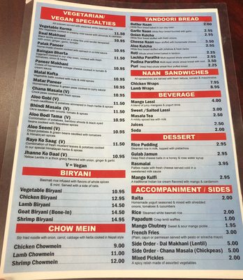 Menu photo 4 Methi Indian and Nepalese Cuisine Silver Spring, MD Menu photo 4 Methi Indian and Nepalese Cuisine Silver Spring, MD