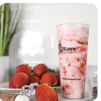 Rare Tea - Davis - What my drink should have looked like - Bubble Tea Near Me - Davis, California