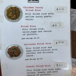 Crazy Noodle - Specials Menu 2