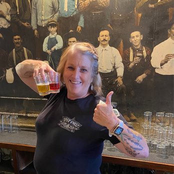 Lost Coast Brewery and Cafe - Rosie the bartender doesn't know the meaning of the word shy. Quite the character. - Pubs Near Me - Eureka, California Lost Coast Brewery and Cafe - Rosie the bartender doesn't know the meaning of the word shy. Quite the character. - Pubs Near Me - Eureka, California