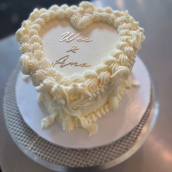 Butter& - One of the wedding cakes: Meyer lemon and brown butter. - Patisserie/Cake Shop Near Me - San Francisco, California