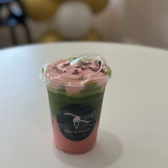 Silks and Sweets - Pink Matcha - Gelato Near Me - Robbinsville Township, New Jersey Silks and Sweets - Pink Matcha - Gelato Near Me - Robbinsville Township, New Jersey