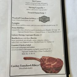 Cecil and Lime - Menu