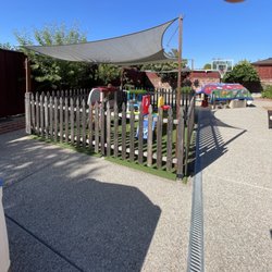 ABC Child Care - Shades and turfed playground