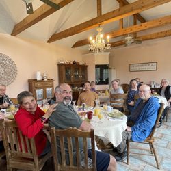 Ozark Country - Breakfast with group gathering for the Eclipse