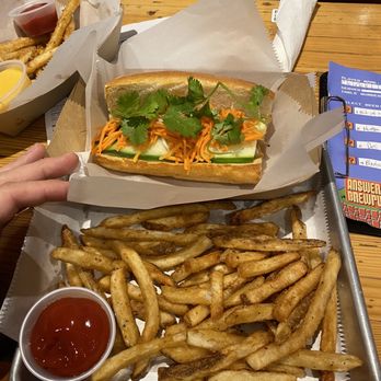 The Answer Brewpub - Pork Belly Bahn Mi - Vietnamese Near Me - Richmond, Virginia The Answer Brewpub - Pork Belly Bahn Mi - Vietnamese Near Me - Richmond, Virginia