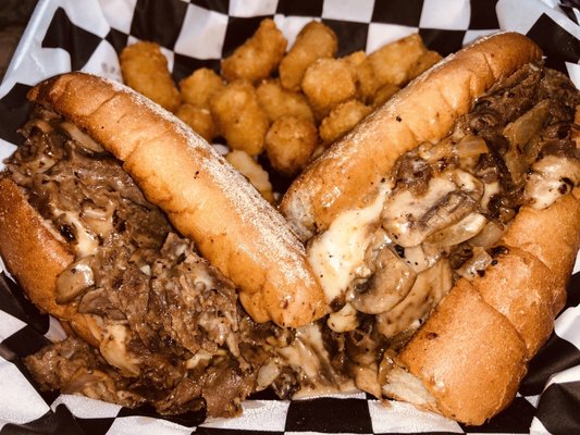 Photo of DR. Philgoods  Laboratory Bar & Grill - Pompano Beach, FL, US. Still a winner! Cheesesteak.