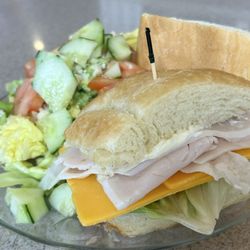 La Bou Rocklin - Classic Combo - Sandwich & Salad