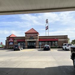 Outside
