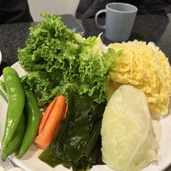 Seoul Garden - Veggies from ssambap - Korean Near Me - Dallas, Texas