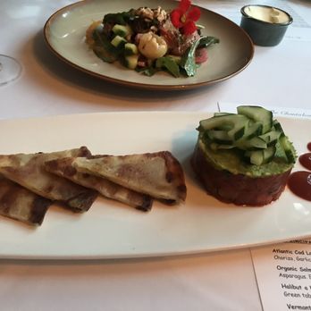 The Chanticleer - Tuna tartare - New American Near Me - Siasconset, Massachusetts