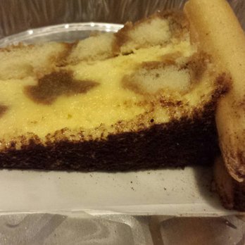 Italia Pizza - Razor thin slice of tiramisu. - Pizza Near Me - Brooklyn, New York