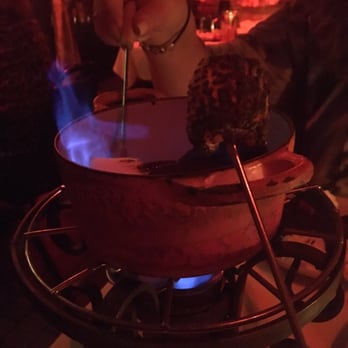 Geja's Cafe - Roasting the marshmallows. - Fondue Near Me - Chicago, Illinois Geja's Cafe - Roasting the marshmallows. - Fondue Near Me - Chicago, Illinois