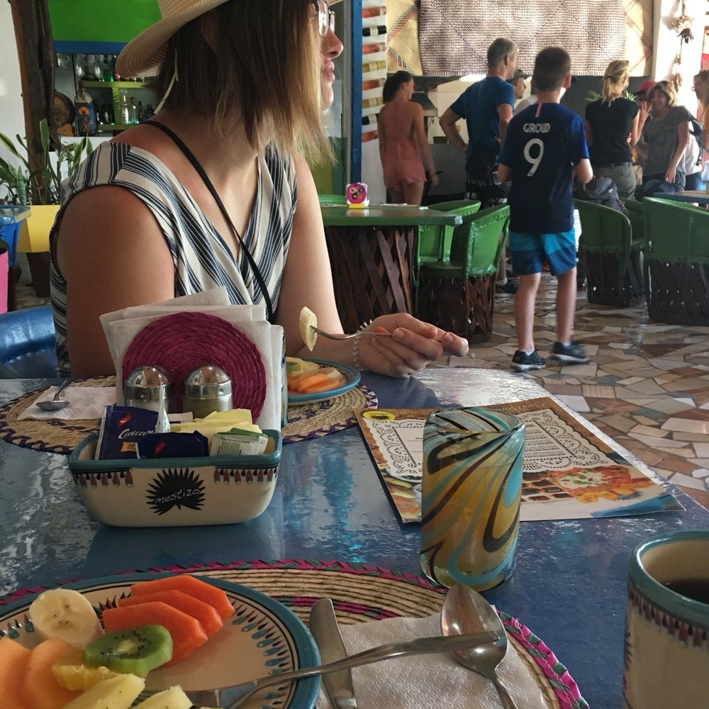 Hotel Mestizo - Breakfast fruit plate to kick the day off! - Hotels Near Me - Tulum, ROO