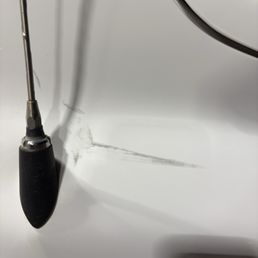 Scratched paint Scratched paint