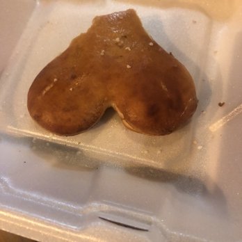 O'Keefe's Tavern - Shamrock  pretzel  is now a heart - American Near Me - Clearwater, Florida