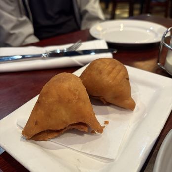 Rasoi - samosas, comes with tamarind and mint chutney - Indian Near Me - Burlingame, California Rasoi - samosas, comes with tamarind and mint chutney - Indian Near Me - Burlingame, California