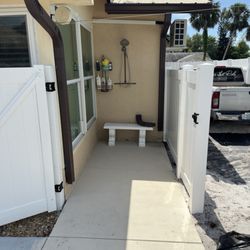 PVC Fence & Decking Depot - Finished product