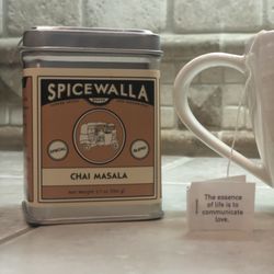 Spicewalla - Just add a pinch~ Unlike your normal drive-thru chai, this blend is heavier on the ginger and cardamom, lighter on the cinnamon.